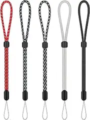Hand Wrist Strap Lanyard, 5 Pcs Adjustable Nylon Hand Wrist StrapsColorful Wrist Strap for GoPro, Camera, Phone Case, Keys, Keychain, USB Flash Drive, Flashlight, Glove Leash(Good Deal)