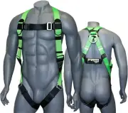 AFP Fall Protection Safety Harness with Dorsal D-Ring and Mating Buckle Legs New