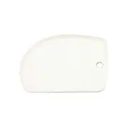 Chef Inox Plastic White Dough Scraper