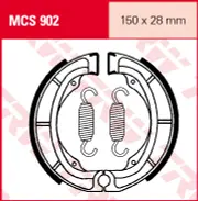 TRW Lucas Brake shoes MCS902