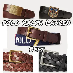 美國代購 Polo Ralph Lauren Braided Calfskin Belt 商務 休閒款皮帶 小牛皮