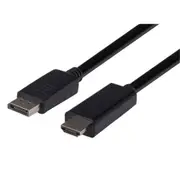 Dynamix C-HDMIDP4K60-1 DisplayPort 1.2 to HDMI 2.0 Cable - 1m Max Res 4K 60Hz (3840x2160) [C-HDMIDP4K60-1]