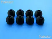 8pcs Large (BK) Replacement Ear Tips Ear Buds for Jaybird X3 Wireless Headphones