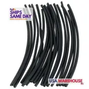 Allstar ALL76162, Set of 20 Black Plastic Heat Shrink Tubing 1/8In 20Pcs Perform