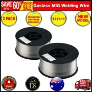 Dynamic Power 2 Pack Gasless MIG Welding Wire E71T-11 Flux Cored 0.8mm New