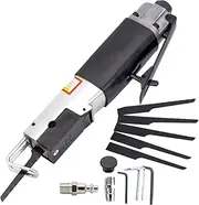 [SDRTOP] Air Reciprocating Saw Pneumatic body saws tool with 6pc 24T & 32T Blades Heavy Duty Hacksaw Cutter for Metal Sheet Cutting