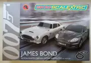 Micro Scalextric James Bond 007 Aston Martin G1122T 1/64 Slot Car RACE SET