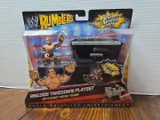WWE Rumblers Randy Orton Ringside Takedown Playset Action Figure Mattel