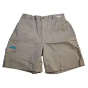 Girl Scouts Jr Shorts Plus Medium Khaki Beige Uniform Athletic Casual Girls NWT