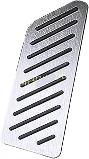Clutch Pedals Cover Aluminum Rest Footrest Dead Pedal Cover Overlay Fit for CR-V 6th 2023 2024