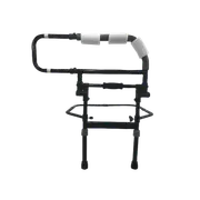 Easy-Grip Bed Rail for Elderly Safety Foldable Height-Adjustable Fall Protection