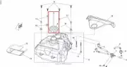 NEW OEM CAN-AM DS 250 NA CE INT FUEL GAS TANK COVER CAP LID