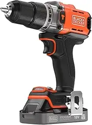 [BLACK+DECKER] 18V Cordless Hammer Drill