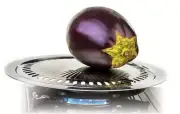 Eggplant Grill Platter BBQ Antipasti Mini Smokeless Stove Healthy Non-Stick