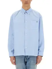 [A.P.C.] Long -sleeved shirt S Light Blue