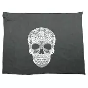 Artistic Skull - Funny Novelty Sports Microfiber Towel Gift Gifts