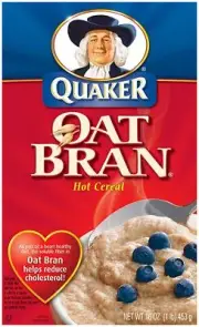 Quaker Oat Bran Hot Cereal, with Fiber and Protein, 16 Oz