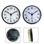 Roman Numeral Quartz Clock FitupInsert with 90mm Diameter Rubber Gasket