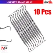 X10 SCALER TOWNER/JACQUETTE U15/30 Posterior Calculus Remover Dentists Pick Tool