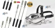 Equine Dental Climax Speculum Horse Mouth Gag With 3X Equine Dental Float RASPS