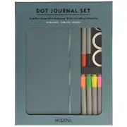 Modena A5 Dot Journal Set Teal