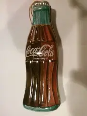 Coca Cola ORNAMENT--TIN--COKE BOTTLE (1996)