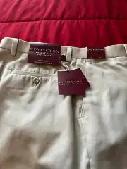 New with Tags COVINGTON Khaki pants & Used Dockers Made in USA (2 pair)
