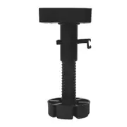 Hafele 150mm Black Adjustable Screw On Leg Set - 20 Pack