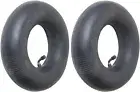 2 X 4.10/3.50-4 Inner Tube 4.10-4 3.50-4 11x4.0-4 TR87 For 10" Tire Lawn Mower