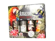 Pack of Amazon Pepper Sauces Habanero- Green-Chipotle -Hot N Sweet Mango/ 12 oz