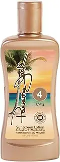 (Pack of 1, SPF 4) - Panama Jack Sunscreen Tanning Lotion - SPF 4, Reef-Friendly, PABA, Paraben, Gluten & Cruelty Free, Antioxidant Moisturising Formula, Water Resistant (80 Minutes), 180ml