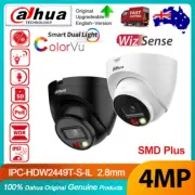 Dahua 4MP Dual Light Full Color IR WizSense POE IP Camera Mic IPC-HDW2449T-S-IL