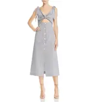 Alice McCall Womens Makes Sense Midi Dress, Black, 0