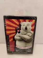 Coca Cola Polar Bear Playing Cards