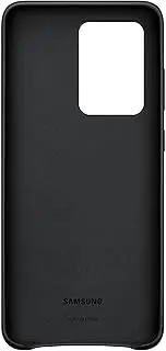 Samsung Original Galaxy S20 Ultra 5G Leather Cover/Mobile Phone Case - Black