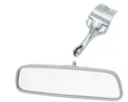 OER 8" Stainless Rear View Mirror and Bracket 1967 Firebird/Camaro Convertibles