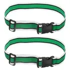 31" Towel Bands for Beach Chairs, 2Pcs Lounge Chair Towel Straps, White & Black