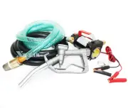 12V Diesel Fuel Transfer Direct Pump Kerosene W/12' Hose And Nozzle Kit