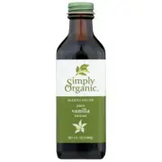Organic Pure Madagascar Vanilla Extract 4 Oz By Simply Organic