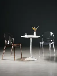 在飛比找樂天市場購物網優惠-亞克力透明椅子塑料凳子水晶凳魔鬼幽靈椅北歐餐椅創意網紅化妝椅