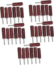 Gatuida 5sets Sanding Sticks Sanding Drum for Drill Rotary Tool Sandpaper Rolls 7pcs*5