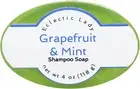 Grapefruit and Mint Shampoo Soap Bar By Eclectic Lady, 4 oz Bar