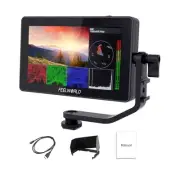 FEELWORLD F6 Plus V2 Camera Video Monitor Touch Screen 6 Inch 4K HDMI Output/Inp