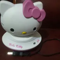 在飛比找蝦皮購物優惠-可愛粉白Kitty Hello水玻璃貓分離式無線除濕機組9成