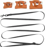 NOLITOY 1 Set Bearded Dragon Harness and Leash Set Comfortable Adjustable Harness for Reptiles Lightweight Outdoor Walking Vest with Leash for Small Animals Training and Interaction