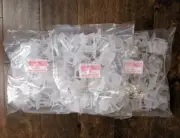 300 Tile Leveling Clips for Floor / Wall 3mm - 1/8” Tile Spacers 3 Bags of 100