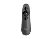 Logitech R500S Laser Presentation Remote with Dual Connectivity Bluetooth or USB 20m Range Red Laser Pointer for PowerPoint Keynote Google Slides 910-006521