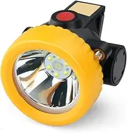 1W Super Bright Headlamp, Portable Head Mounted Rechargeable Mining Lampnight Light Forsuitable for Hiking, Outdoor Barbecue, Fishing