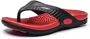 Massage Flip Flops For Men & Women Acupressure Sandals Massage Slippers With Arch Support Summer Breathable Beach Shoes Promote Blood Circulation Plantar Fasciitis Relief