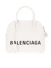 Balenciaga Ville Small Top Handle Bag in White